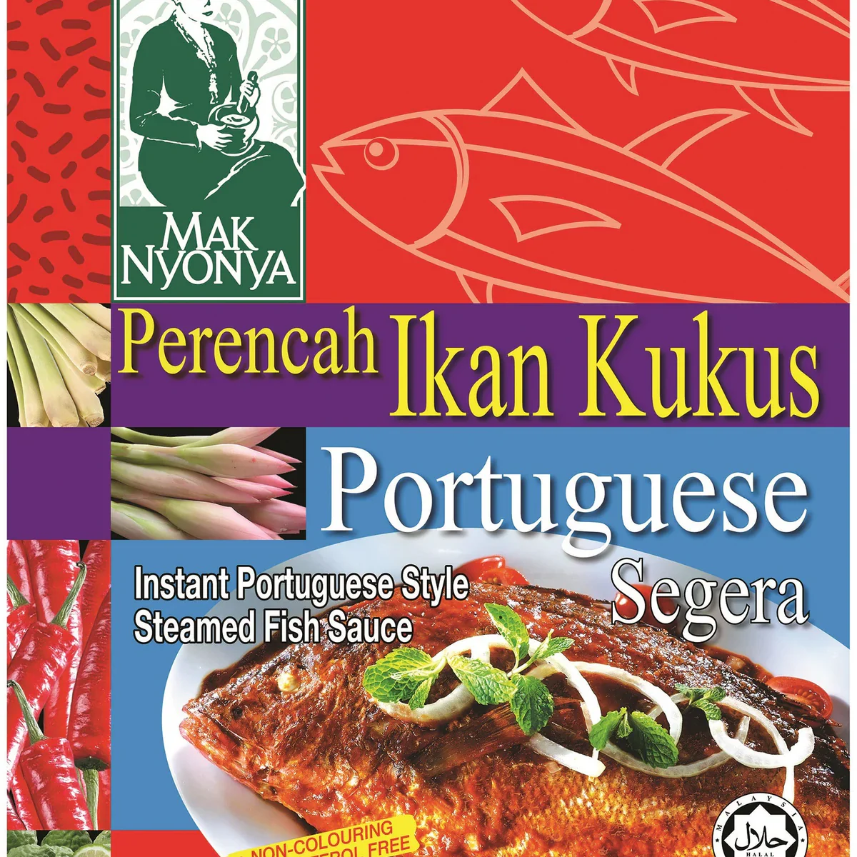 Mak Nyonya Portugese Steam Fish Sauce 200g