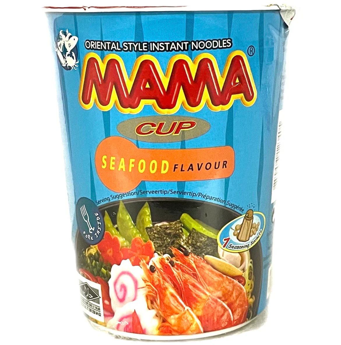 Mama Seafood Flavour Instant Cup Noodles 70g