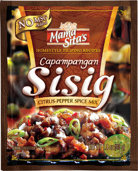 Mama Sita’s Capampangan Sisig Mix (Citrus-Pepper Spice) 40g