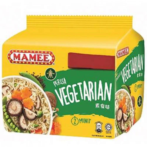 Mamee Perisa Vegetarian Flavour Instant Noodles 5 Packs