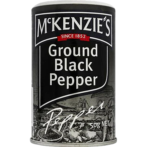 McKenzie's Pepper Black Ground 50g