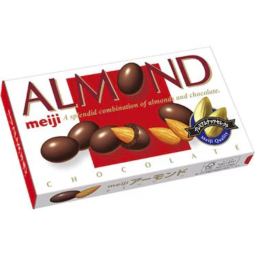 Meiji Almond Chocolate 88g (Best Before: 30-11-2026)