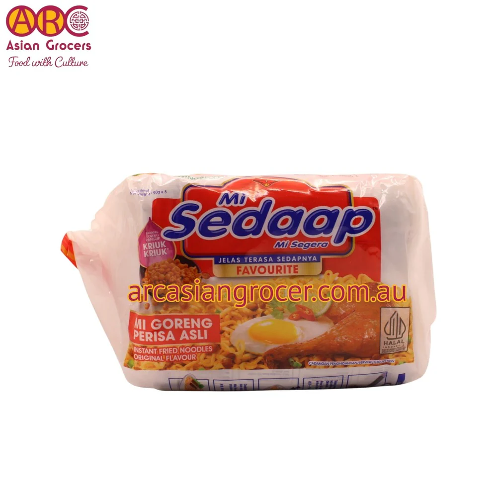 Wingsfood Mi Sedaap Mi Goreng Asli Flavour Instant Noodle 5 Packs - Image 4