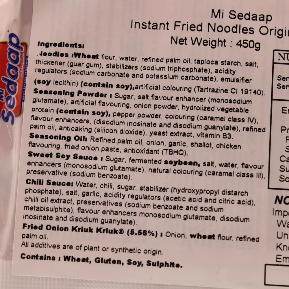 Wingsfood Mi Sedaap Mi Goreng Asli Flavour Instant Noodle 5 Packs - Image 5