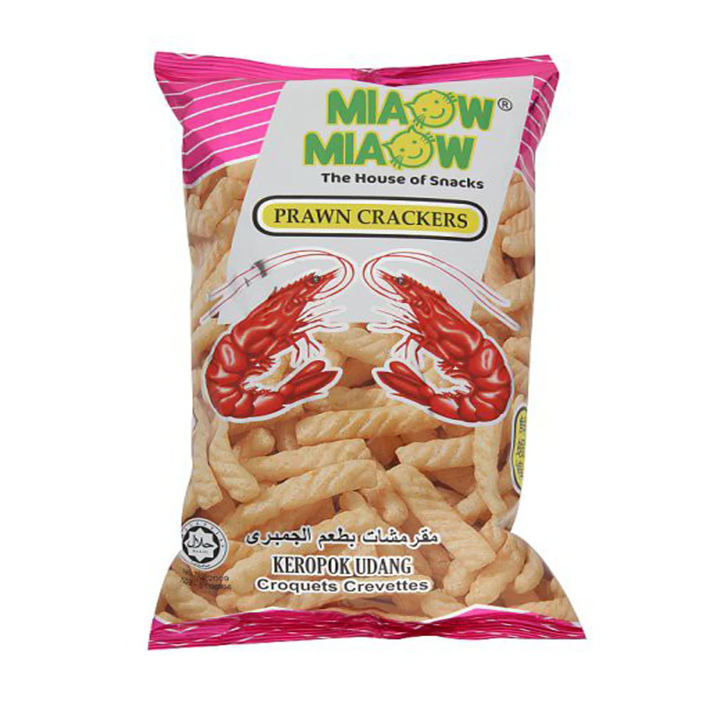 Miaow Miaow Prawn Cracker 60g (Best Before: 21-02-2027)