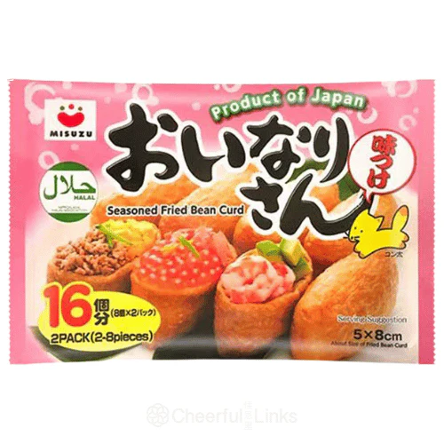 Misuzu Oinarisan (Fried Beancurd for Sushi) 16 Pieces (Best Before: 23.02.2027)