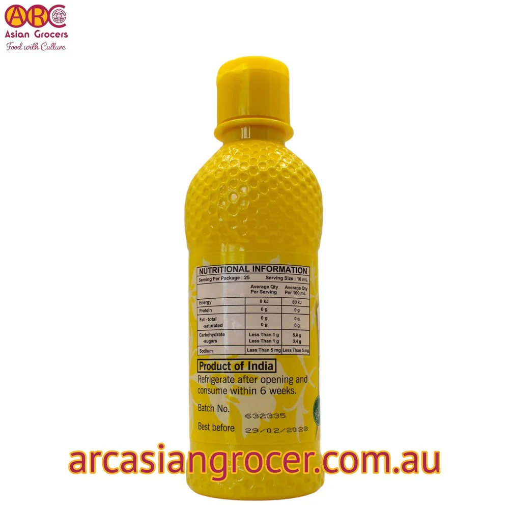 Monika Lemon Juice 250ml - Image 3