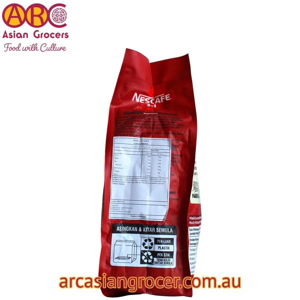 Nescafe Original 3 In 1 Instant Coffee 25 Sachets - Image 4