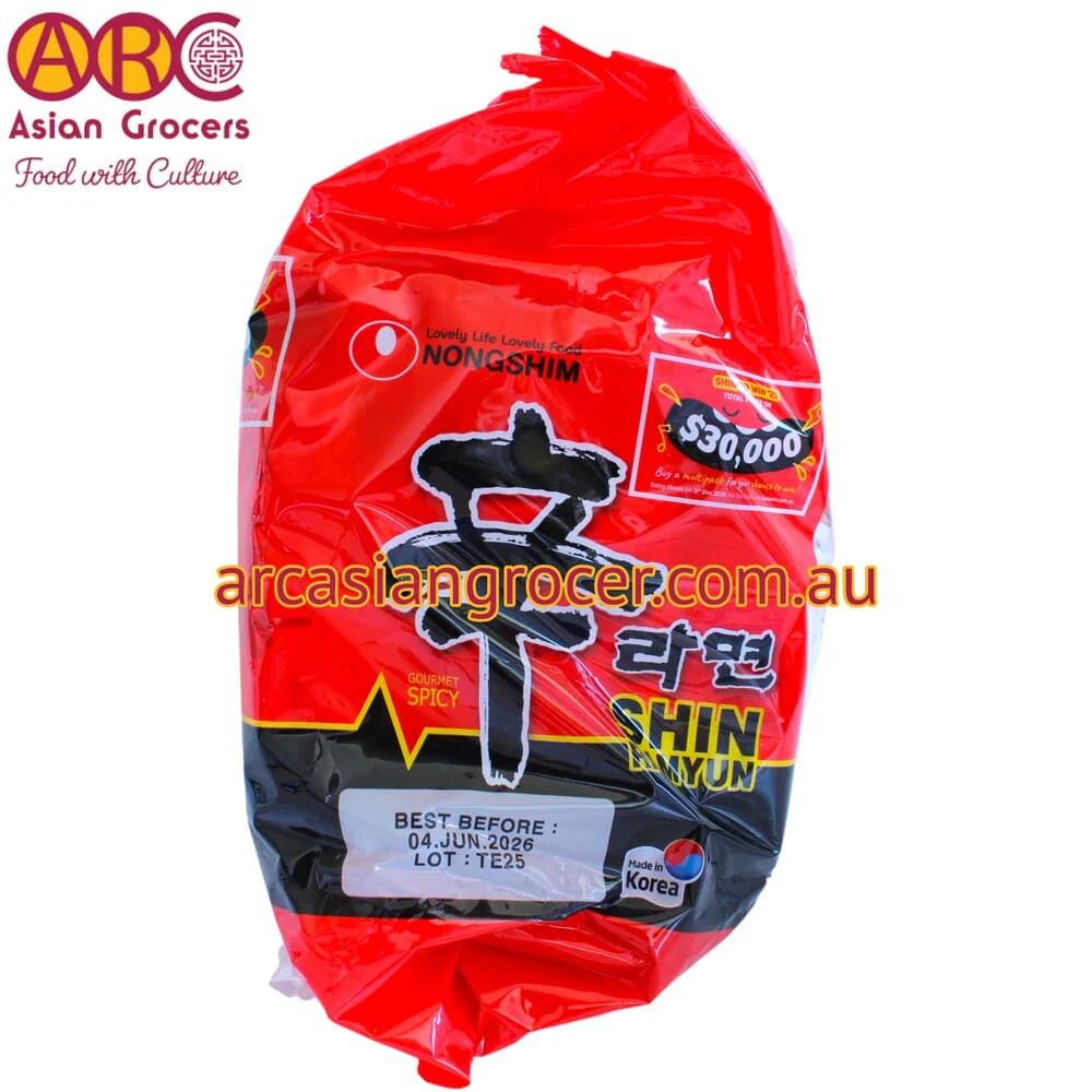 Nongshim Shin Ramyun Noodles 5 Packs - Image 4