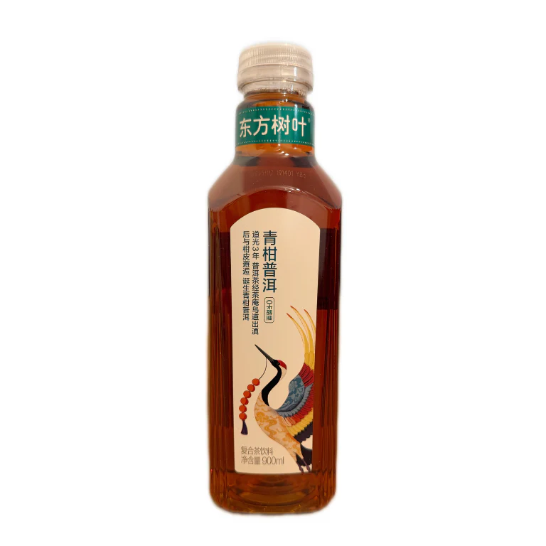 Nongfu Spring Oriental Leaf Sugar-Free Green Mandarin Pu-erh Tea Drink 900ml
