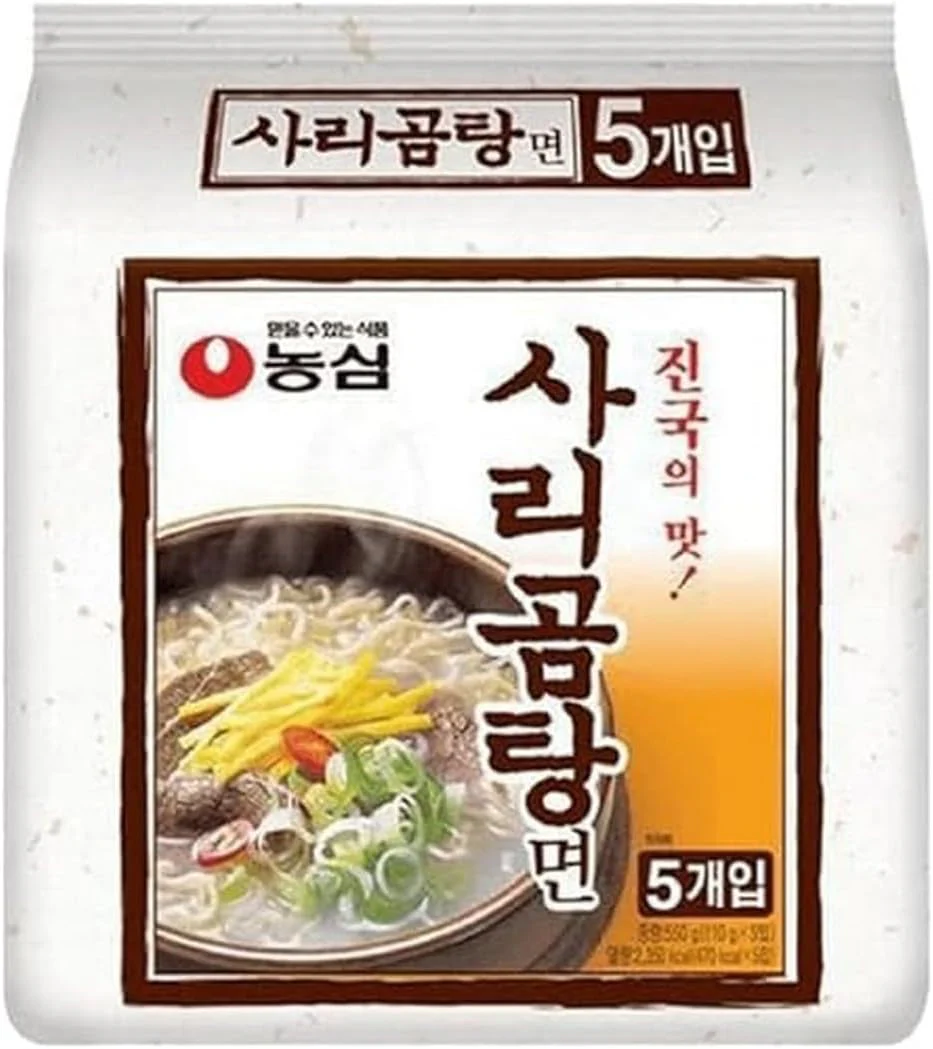 Nongshim Sarigomtang Noodles 5 Packs