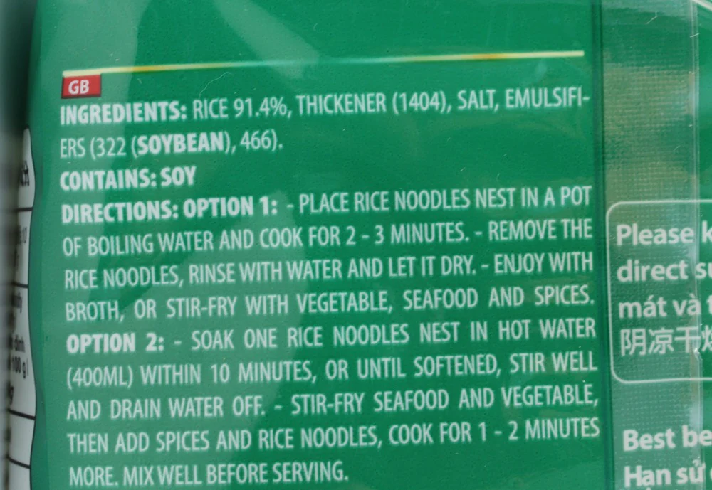Acecook Oh Ricey Rice Noodles 500g - Image 5