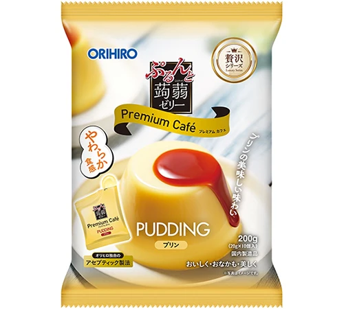 Orihiro Cafe Pudding Konjac Jelly 10 Pieces