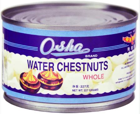 Osha Water Chestnuts Whole 227g