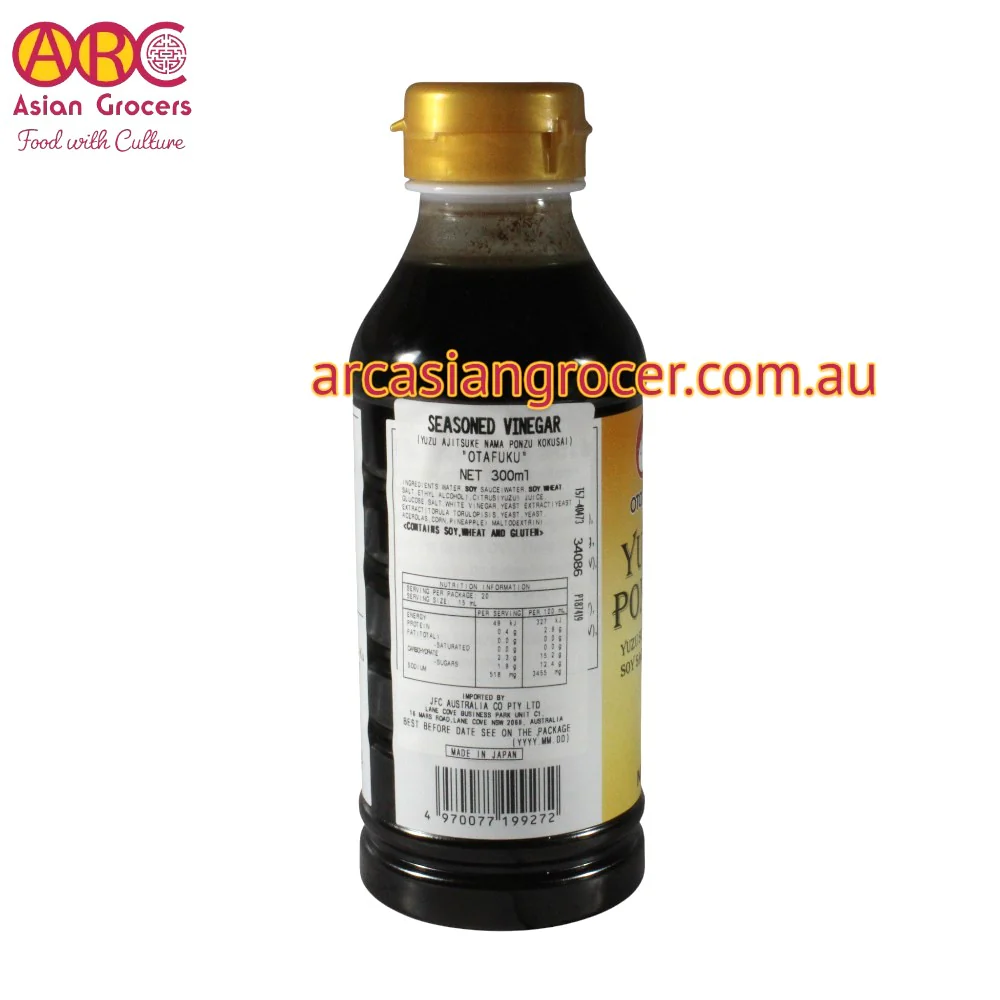 Otafuku Yuzuajitsuke Nama Ponzu (Yuzu Seasoned Soy Sauce) 300ml (Best Before: 03-04-2027) - Image 3