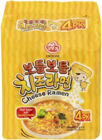 Ottogi Cheese Ramen 4 Packs