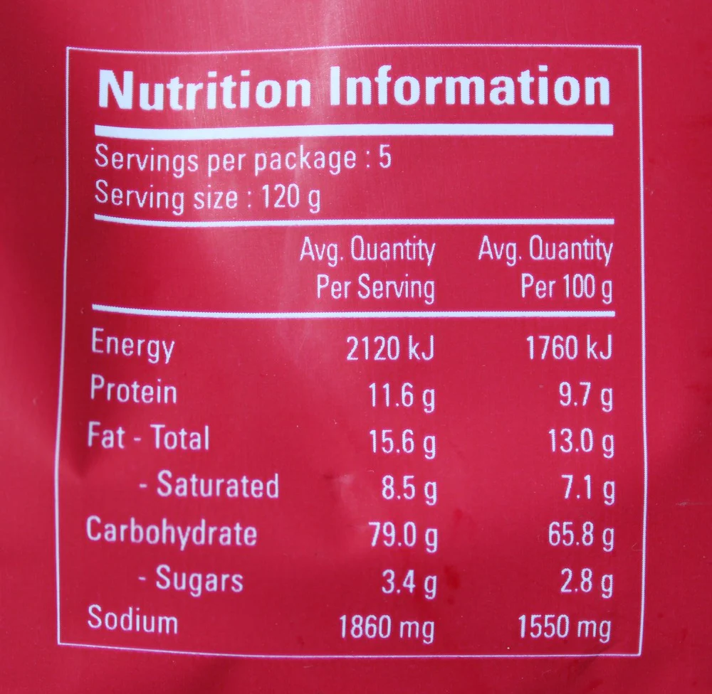 Ottogi Jin Spicy Flavour Ramen Instant Noodles 5 Packs - Image 6
