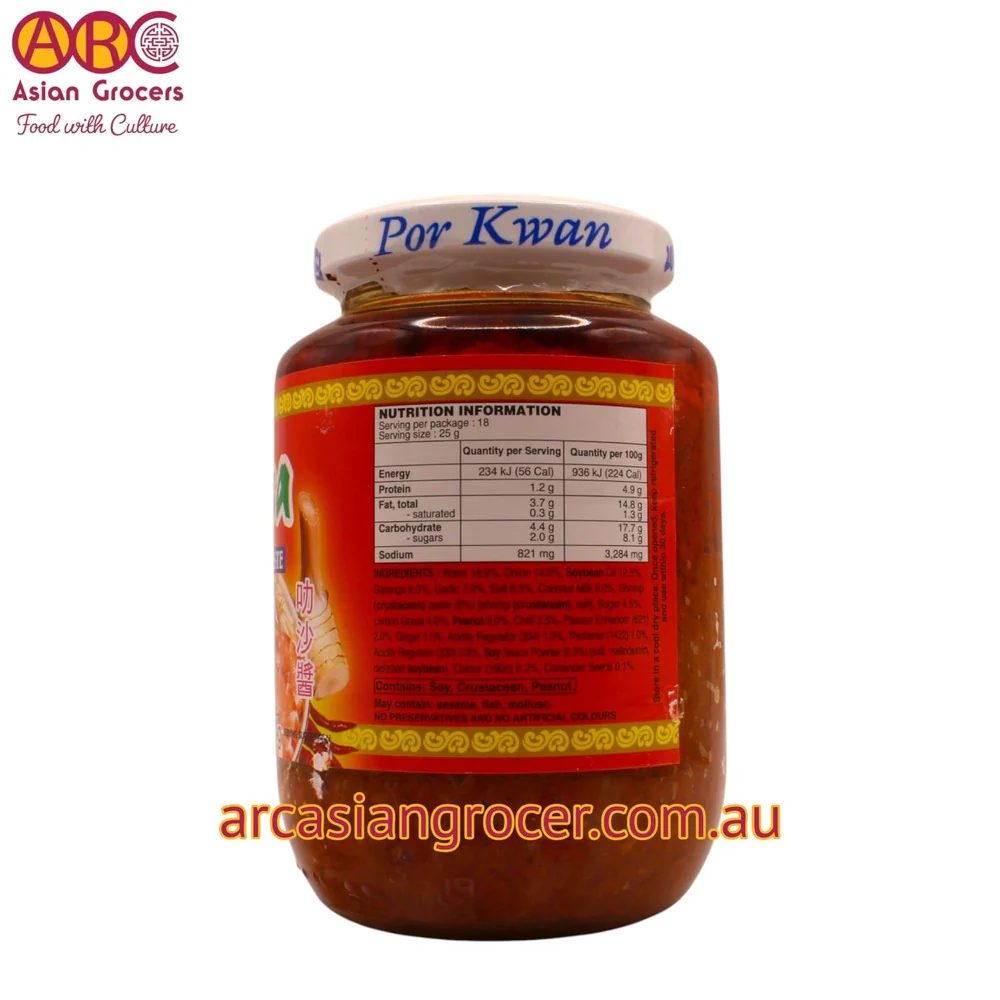 Por Kwan Laksa Paste 454g - Image 2