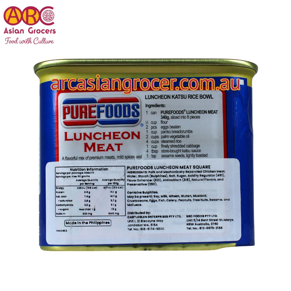 Pure Foods Luncheon Meat 340g - Image 3