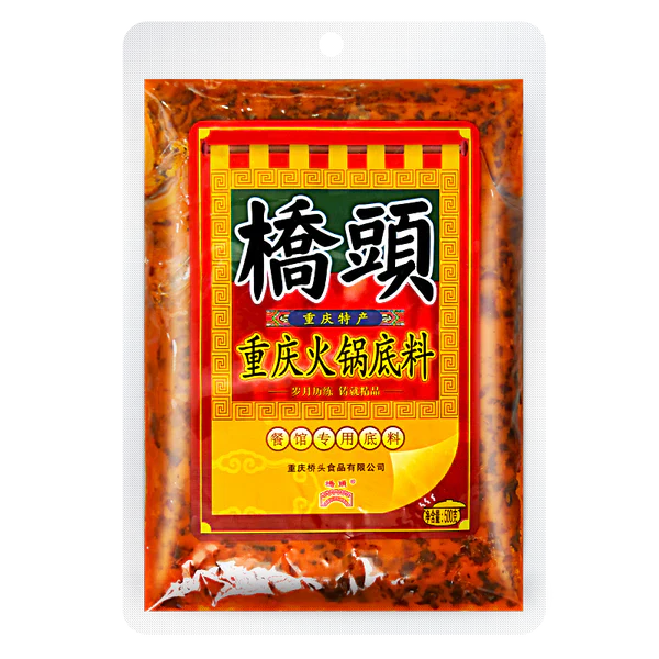 Qiao Tou Chongqing Hot Pot Seasoning Paste 500g (Best Before: 19-05-2027)