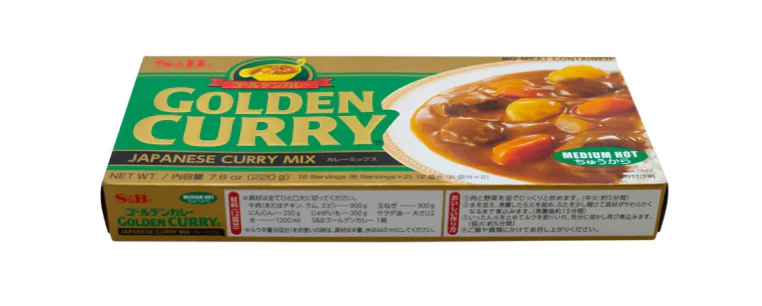 S&B Golden Curry Medium Hot Sauce Mix 220g - Image 2