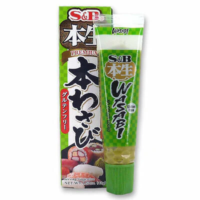 S&B Premium Wasabi Paste in Tube (Gluten Free) 43g (Best Before: 24-04-2027)