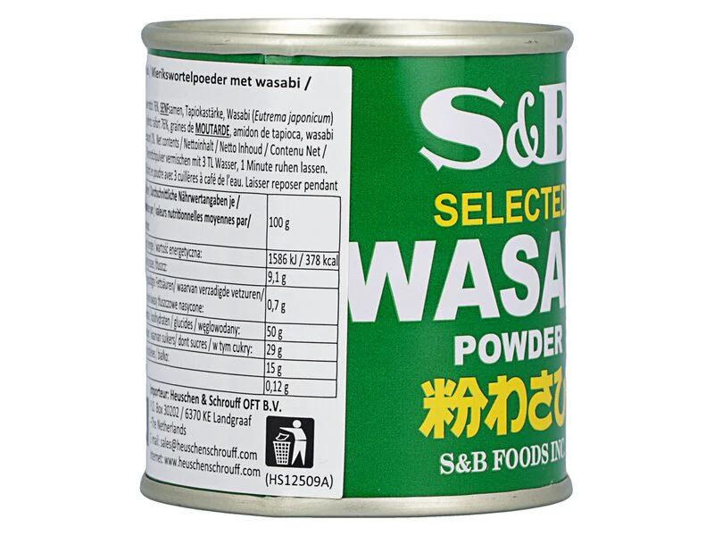 S&B Wasabi Powder 30g - Image 2
