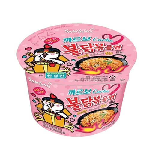 Samyang Buldak Hot Chicken Ramen Big Bowl Carbonara 105g