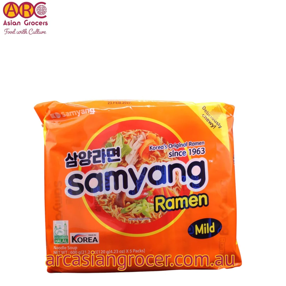 Samyang Ramen 5 Packs (Best Before: 23-02-2027)