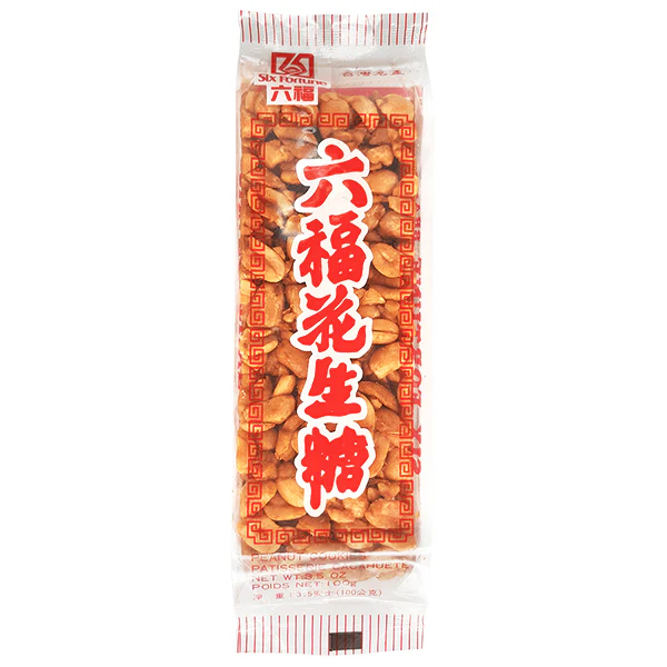 Six Fortune Peanut Cookies 85g