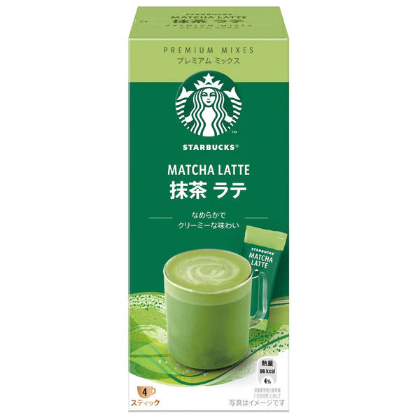 Starbucks Matcha Latte (Instant Powder Mix) 4 Sachets