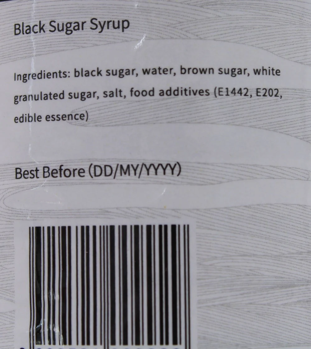 Sugar Honey Black Sugar Syrup 480g (Best Before: 08-05-2027) - Image 4