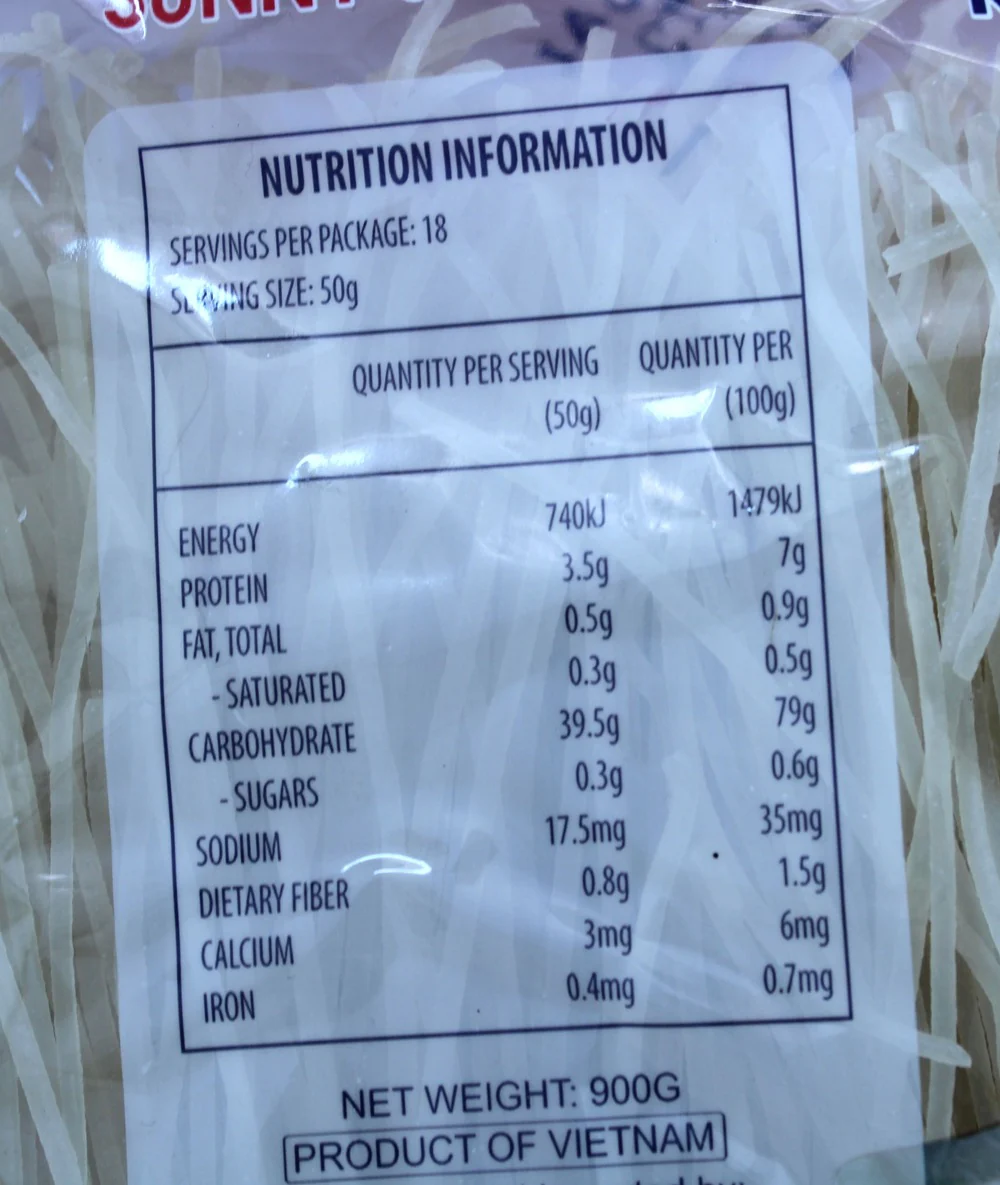 Sunny Supreme Rice Stick - Bun Bo Hue 900g - Image 6