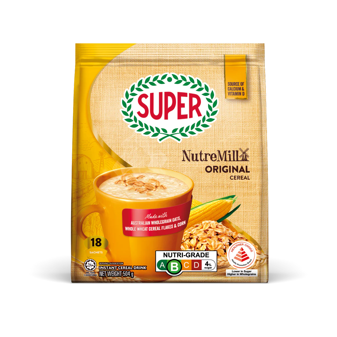 Super Original Instant Cereal Drink 20 Sachets