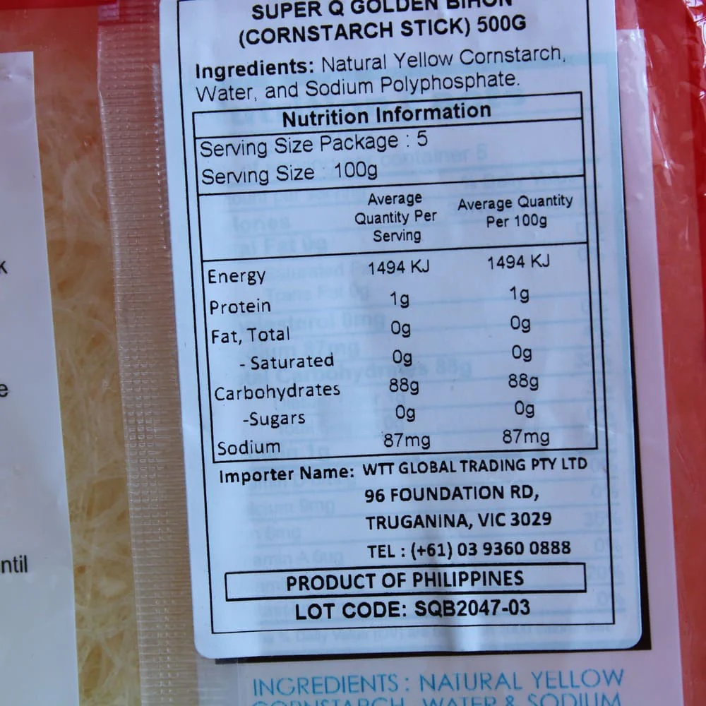 Super Q Golden Bihon Noodles 500g - Image 4