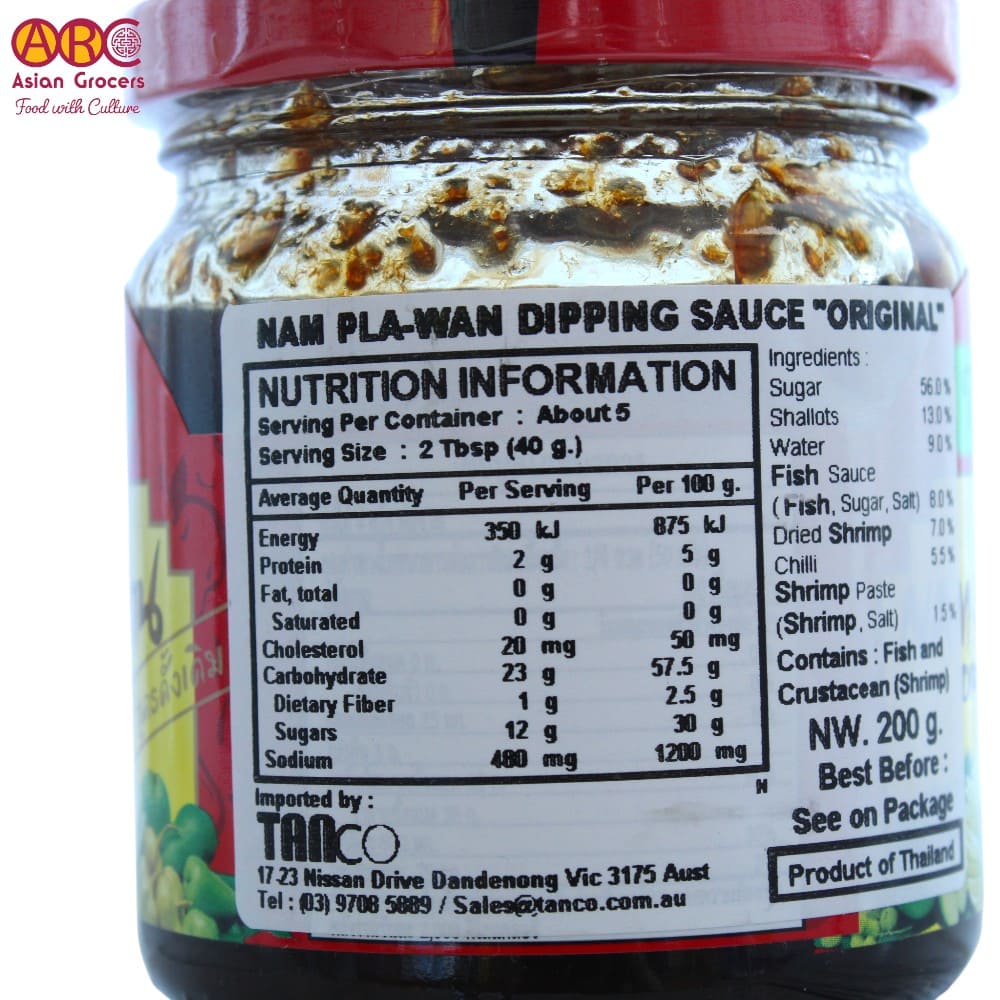 Takrai Nam Pla Wan Dipping Sauce 200g - Image 4