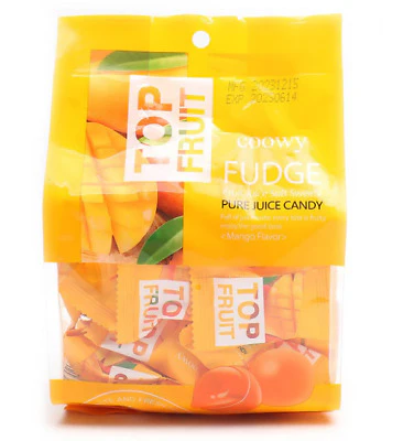 Top Fruit Mango Flavour Gummy Candy 320g