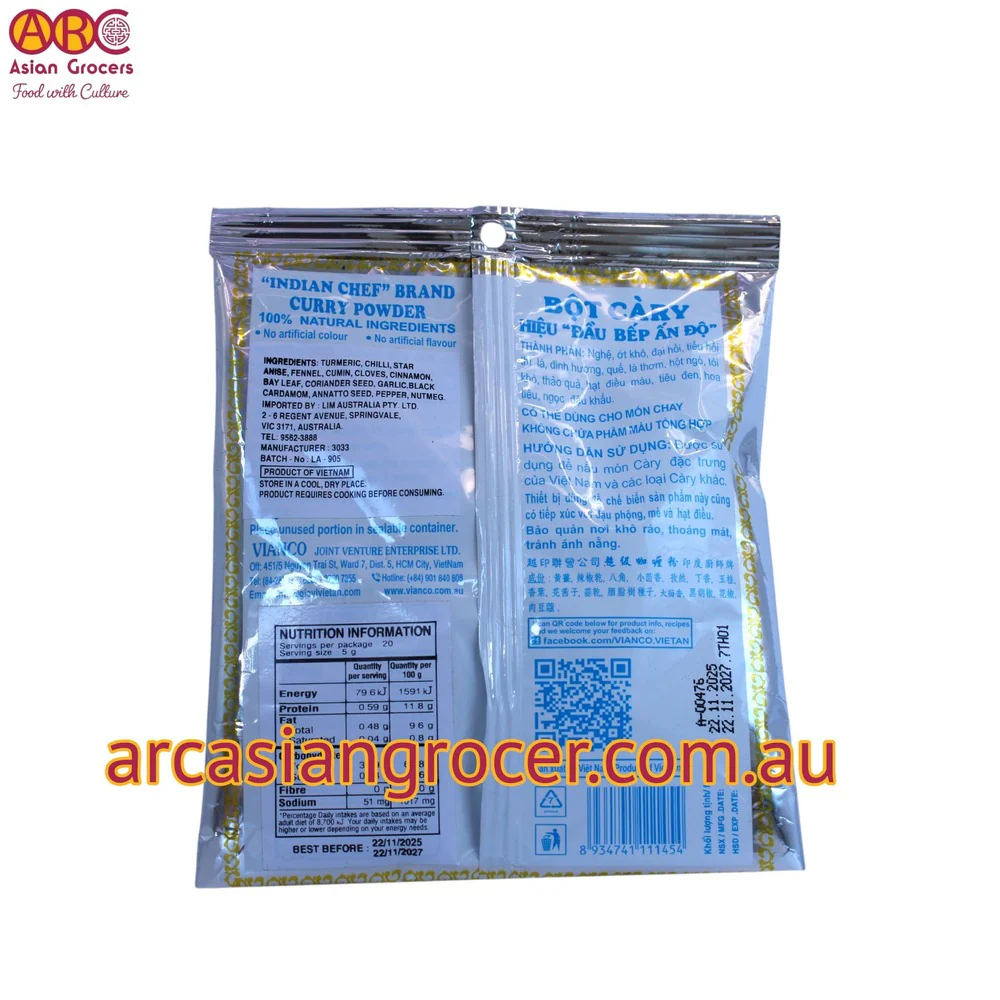 Vianco Curry Powder 100g - Image 2