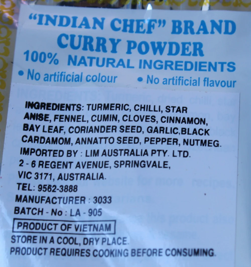 Vianco Curry Powder 100g - Image 3