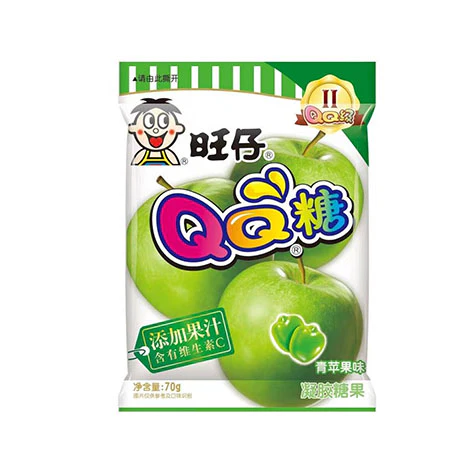 Want Want QQ Apple Flavour Gummies 70g (Best Before: 08-12-2026)
