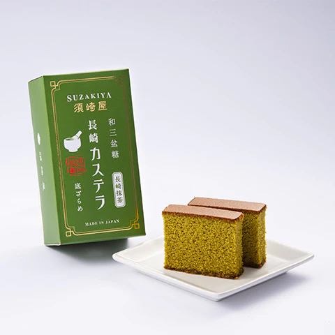 Wasanbon Nagasaki Castella Nagasaki Matcha 5 slices