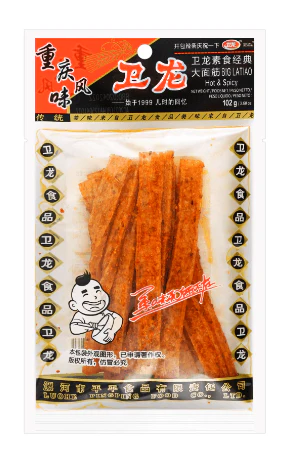 Weilong Big Latiao Spicy Strips 102g (Best Before: 03-09-2026)