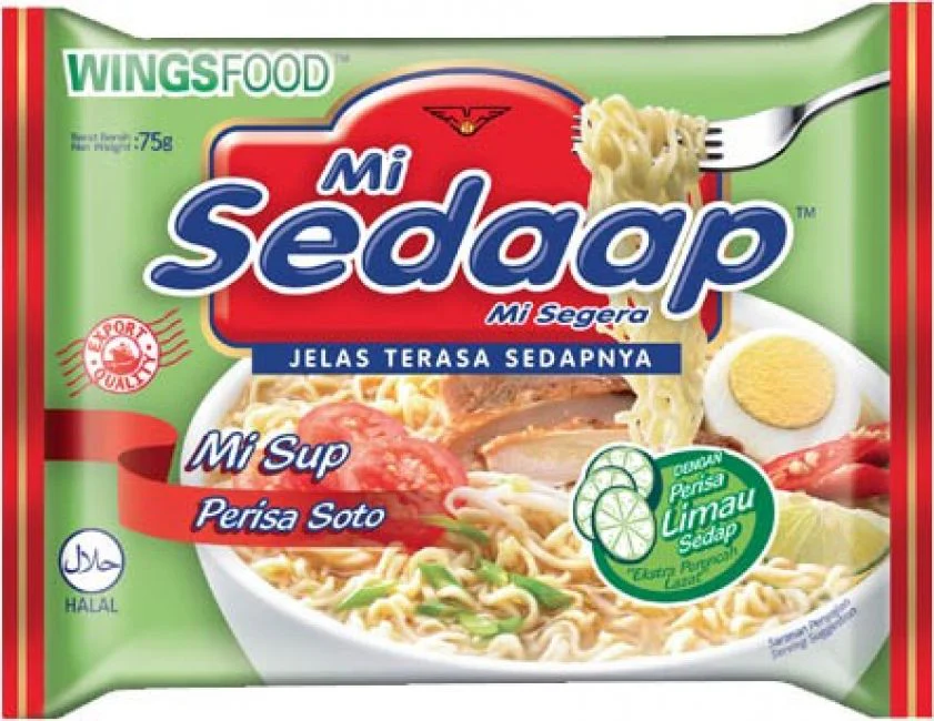 Wingsfood Mi Sedaap Perisa Soto Flavour Instant Noodles 5 Packs