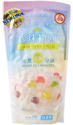 Wufuyuan Colour Tapioca Pearl 250g (Best Before: 28-12-2026)