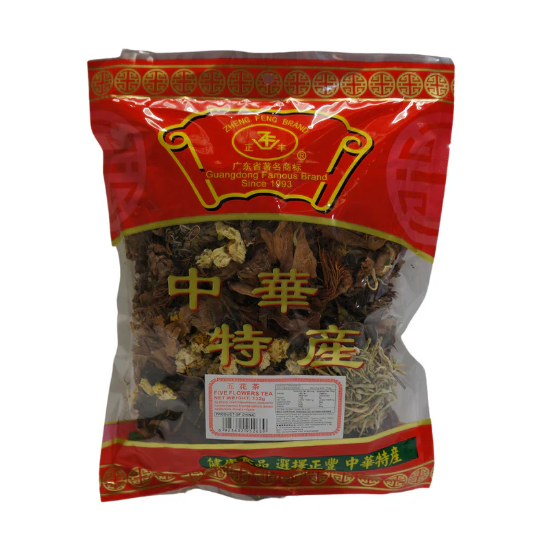 Zheng Feng Brand Five Flowers Tea 132g
